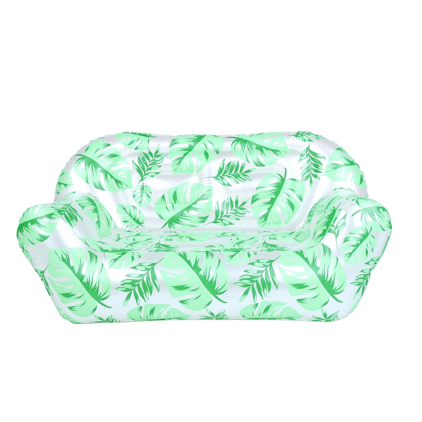 ASHATA Nadmuchiwana Kanapa Przenośna Dmuchany Fotel dla Dwóch Osób (GREEN)