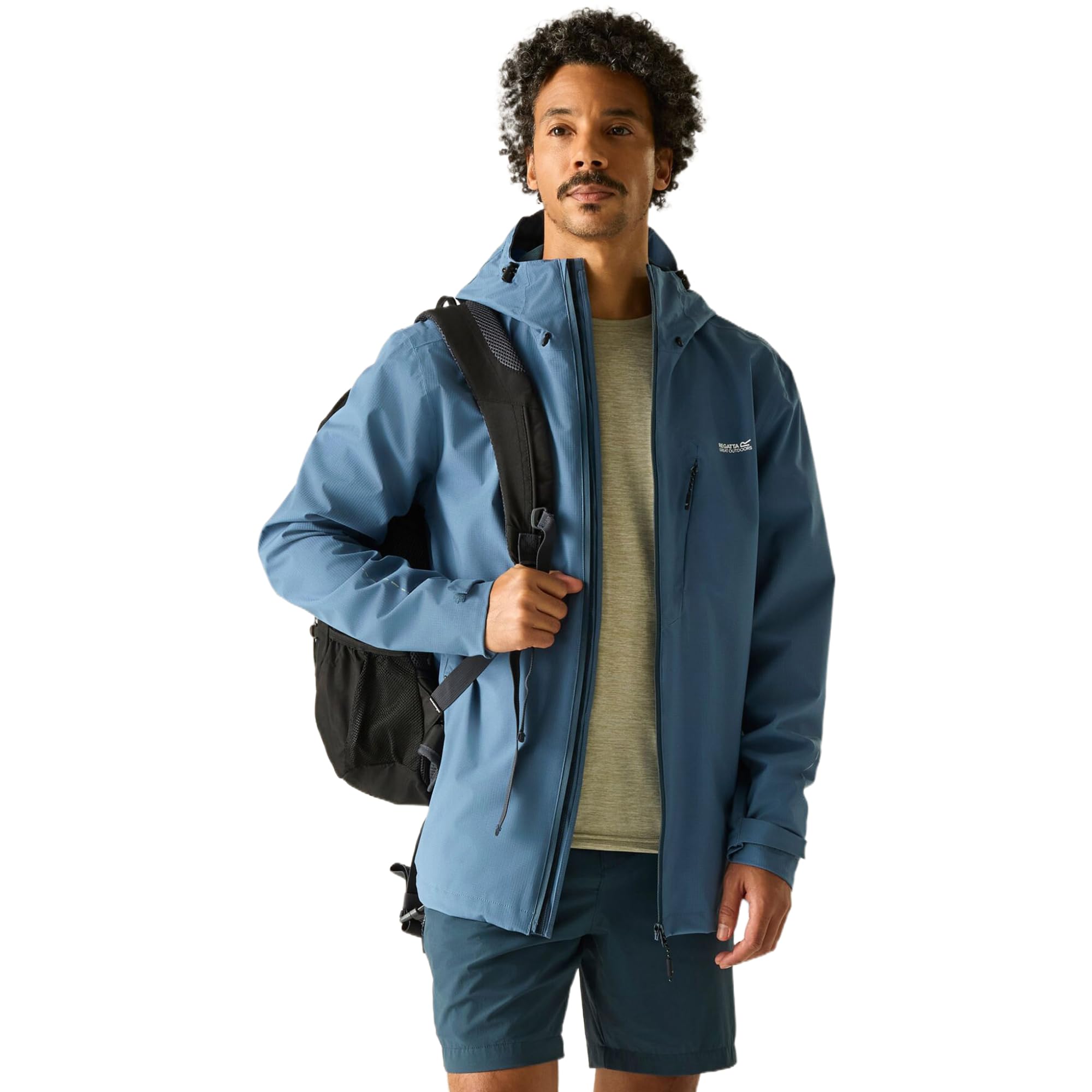 Regatta Men's Oklarna Waterproof Isotex Jacket Blue Large