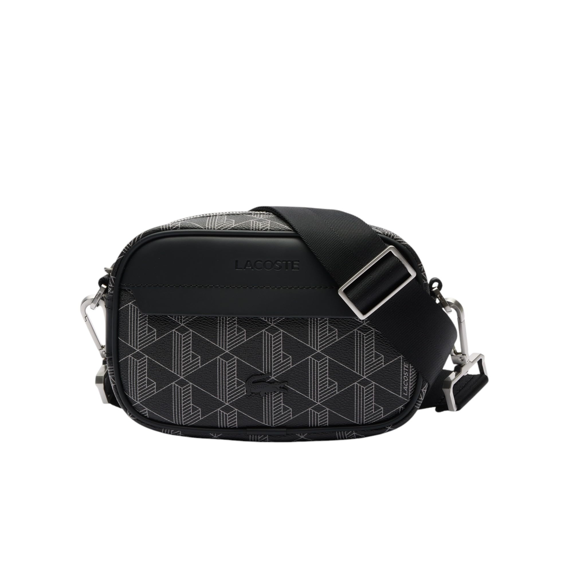 

                                                    Lacoste Men's The Blend Small Monogram Canvas Cros