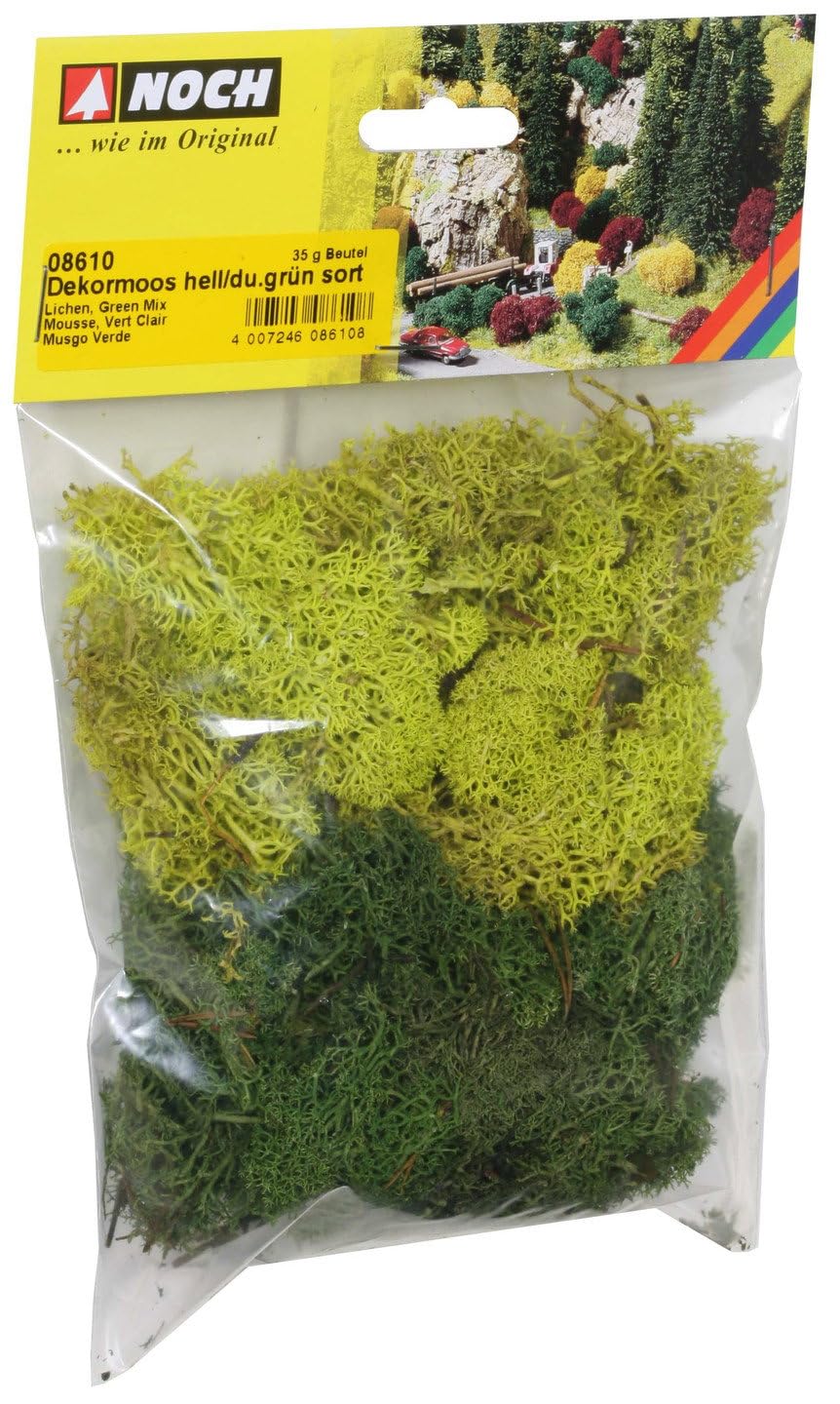 Noch 08610 Lichen Green Mix Assorted Landscape Modelling
