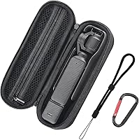 Vista 1 de Estuche de transporte para DJI OSMO Pocket 3, Bolso protector pequeño de nylon portátil, bolsa dura para Xtra Muse, Pocket 3 con accesorios