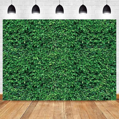 Telón de fondo de hojas verdes, naturaleza primavera, baby shower, boda, despedida de soltera, fiesta de cumpleaños, carteles para sesión de fotos, disponible en Yaxa Peru