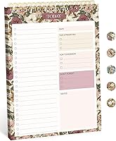 Vista 39 de Bloc de lista de tareas - Cuaderno de lista de tareas para el trabajo con 52 hojas, planificador diario sin fecha, perfecto para tareas diarias