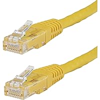 Vista 40 de StarTech.com Cable Ethernet CAT6 de 100 pies - Cable Ethernet CAT 6 Gigabit Negro -650MHz 100W PoE++ RJ45 UTP Moldeado Categoría 6 de Red/Conexión