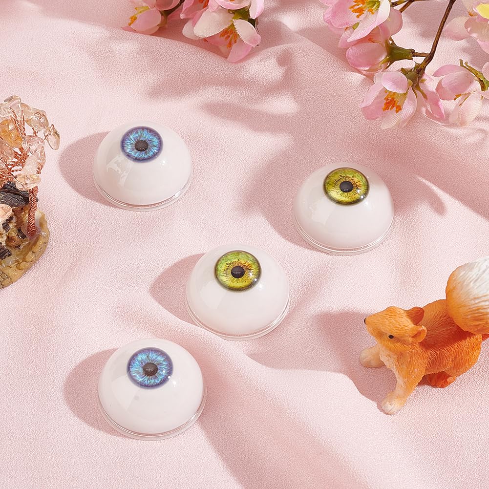 Occhietti Adesivi In Plastica Colorati 20mm, Occhietti Adesivi Per Lavoretti - Foto 6