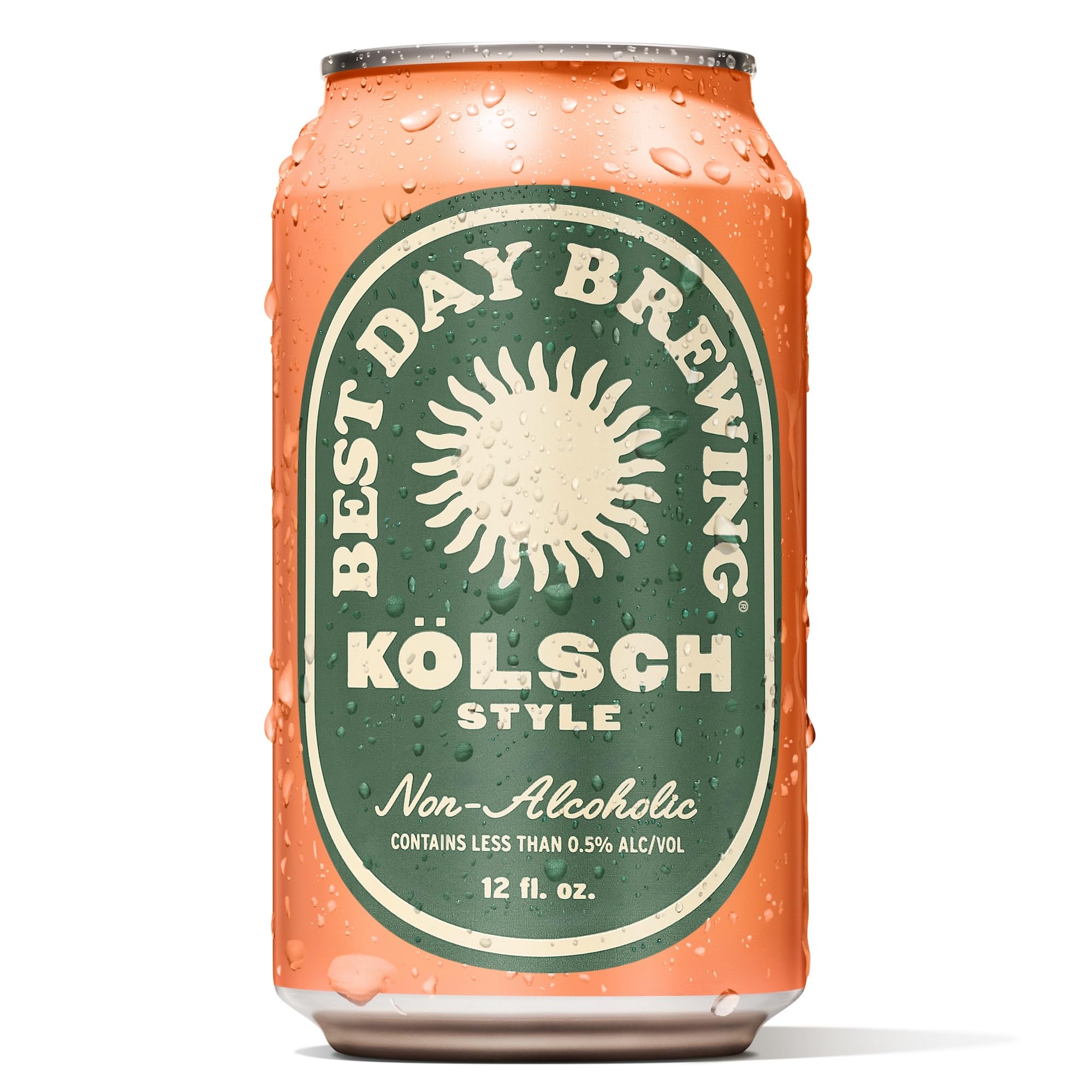 Best Day Brewing Non-Alcoholic Craft Beer - Premium Ingredients for Full Flavor - Low Carb Low Calorie -