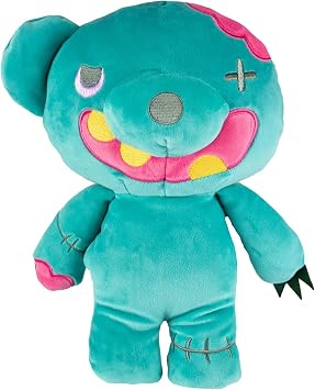 Deddy Bears - Zombear Soft Toy 30cm Body Bag, Certificate, Plush Halloween - Indoor Decorations, Props, Spooky Cuddlies Gifts, Creepy Children's and Adults Collectables Zombear