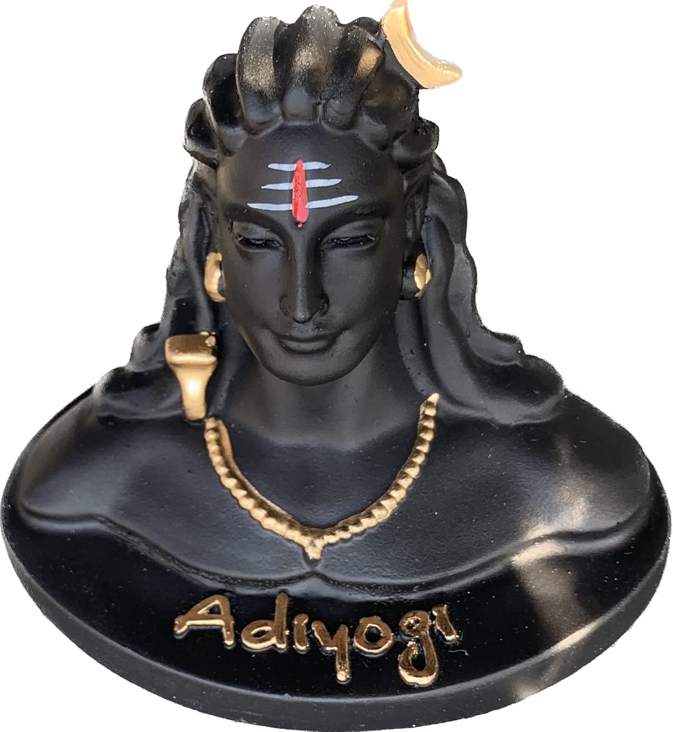 BEXCO Handcrafted Adiyogi Shiva God Idols Statue for car