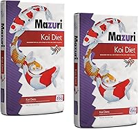Vista 9 de Mazuri Koi Nuggets Flotantes para Estanque, Alimento Flotante para Peces Koi para Estanques (3.5 LB)