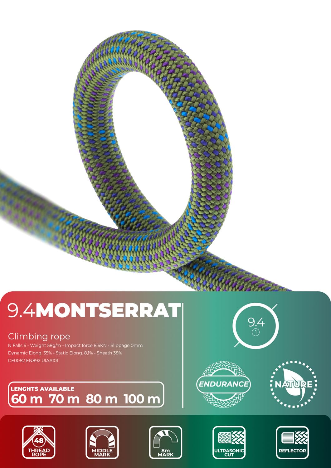 FIXE Cuerda Montserrat, Corde Gioventù Unisex