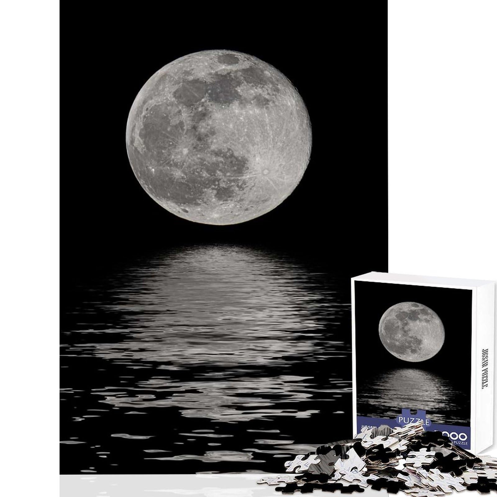 Magical Evening on The Sea Adult Jigsaw Puzzle1000 Pieces Mental Improve Play High Precision Die Cut Relaxing Indoor Group Activity 38x52cm