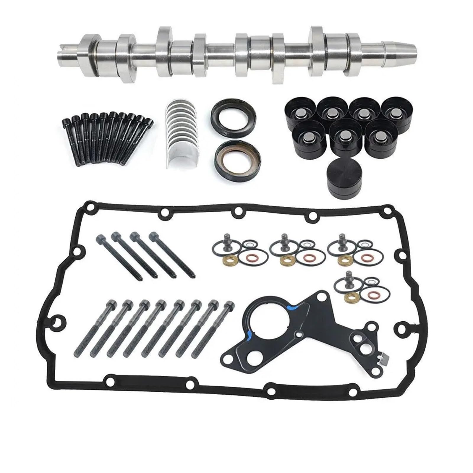 Wałek rozrządu Pasuje do VW Jetta MK5 2005-2006 1.9 TDI zestaw wałka rozrządu + podnośniki + łożysko + uszczelki Camshaft