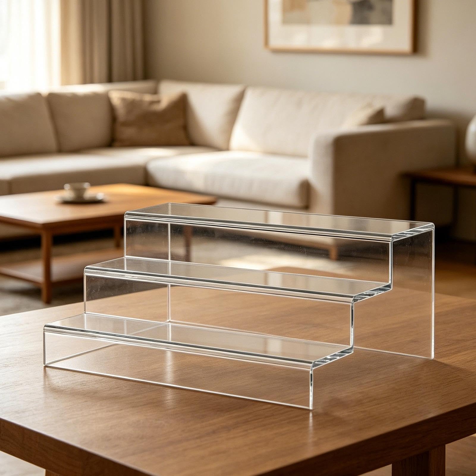 Organizador para Latas 3 Niveles Expandible con Asas | Organizador Ajustable para Latas para Despensa Para Cocina Hogar Maquillaje Comida Condimentos y Perfume