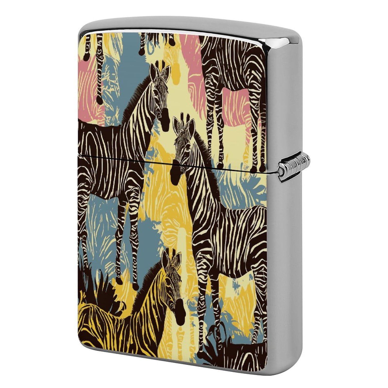 Fekiloot Style Giraffe And Zebra Lighter Case Cover Lighter Holder