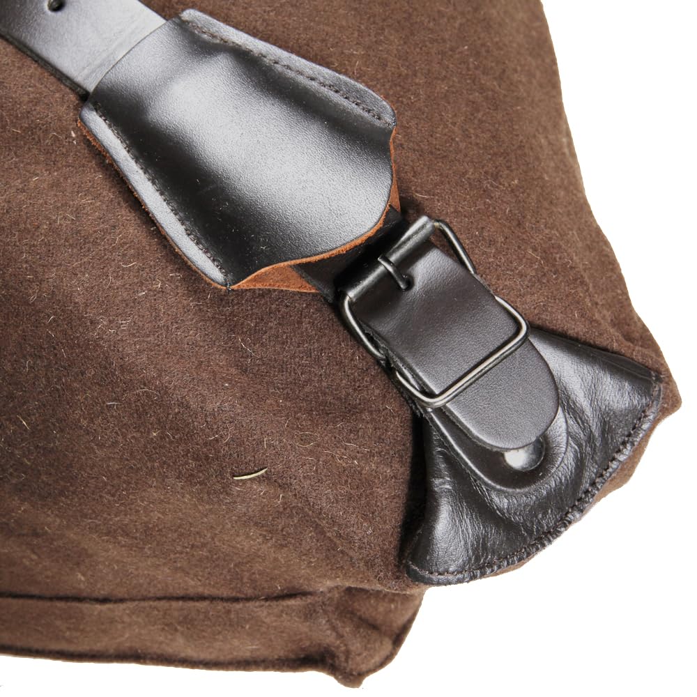 K&S Wildkameras Lodenrucksack Gebirgsrucksack Jagd Braun mit großer Außentasche und Schweißeinlage 25L Jagdrucksack Loden Geräuscharm