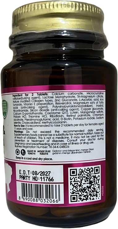 Multivitamin And Multimineral - 30 Tablets - Women/women