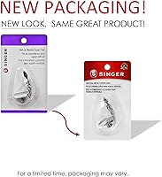 Vista 7 de Singer - Pie para cierres con aguja vertical.