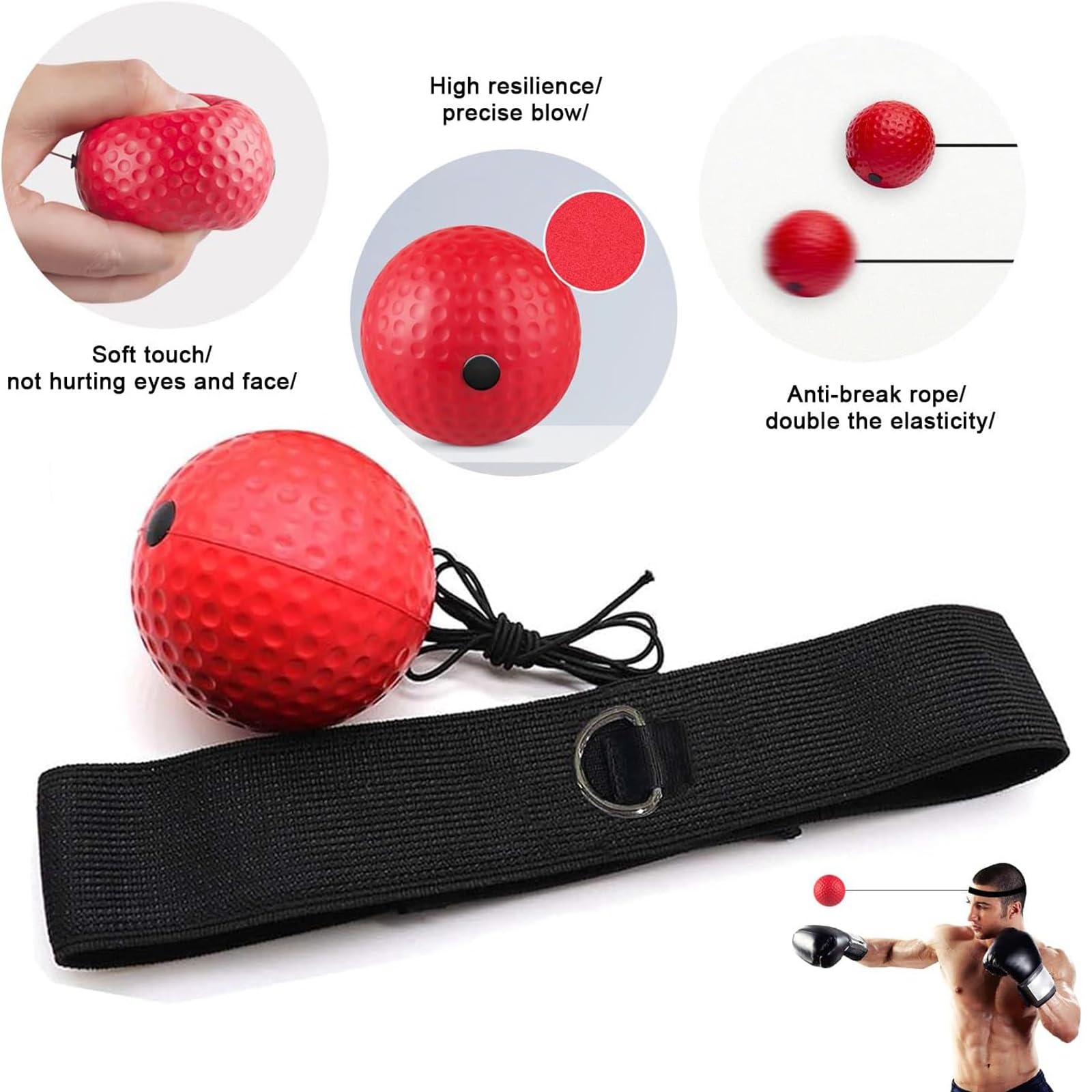 Tickit Zintuigelijk Reflecterende Ballen - 6 Stuks