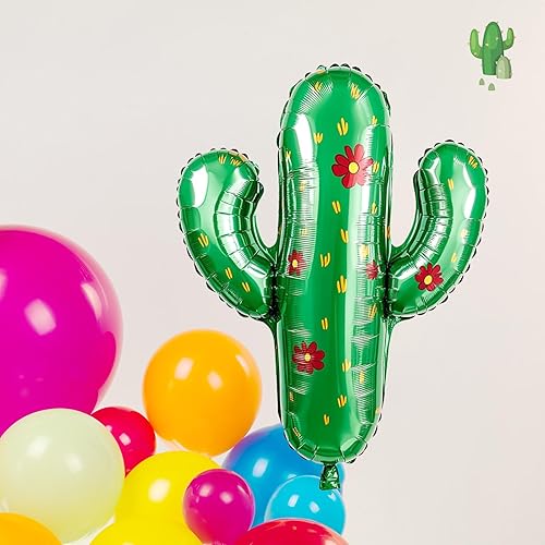 Miniatura 7 de Kit de guirnalda de globos de fiesta mexicana, 130 piezas de decoraciones mexicanas coloridas del Cinco de Mayo con globos de papel de aluminio de