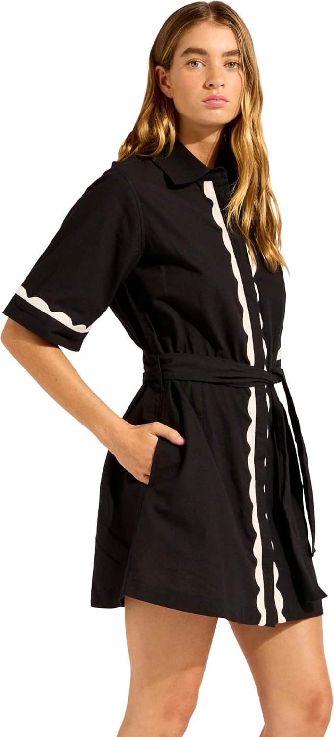 Seafolly Women's Mini Shirt Dress