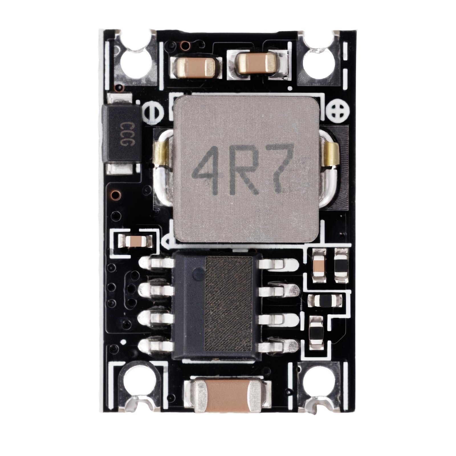 Paquete de 5 módulos convertidores Mini360 Buck – Chip MP1584EN 5-30V a 5V Fuente de alimentación reductora 1.8A salida para Arduino, Drones, Electrónica