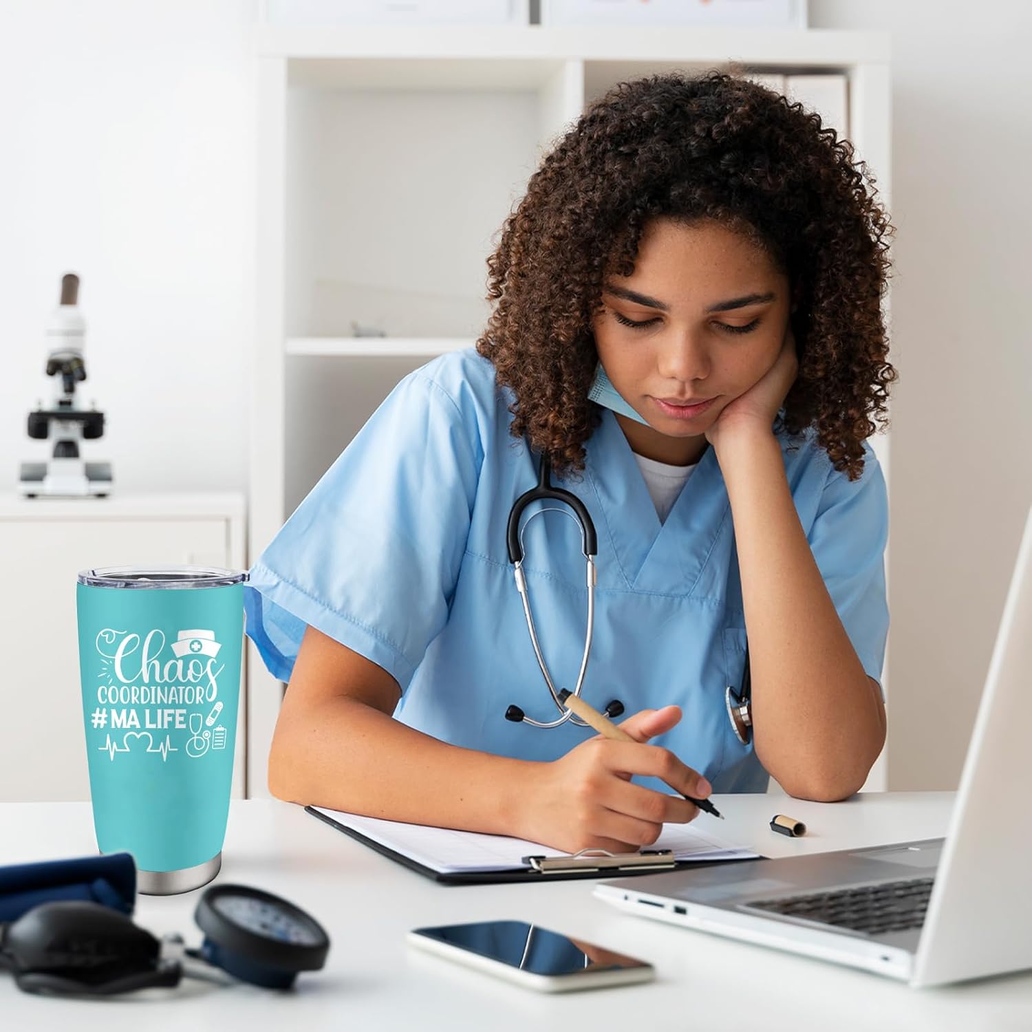 Medical Assistant Gifts for Women, Medical Assistant Week Gifts, Ma Appreciation Gift, Best Medical' Assistants Tumbler 20 oz - Image 5