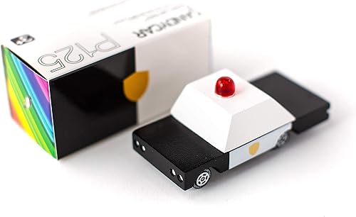 Miniatura 6 de CANDYCAR® Colección de madera fundido a presión - Coche de policía, auto de juguete de madera de haya hecho a mano de primera calidad