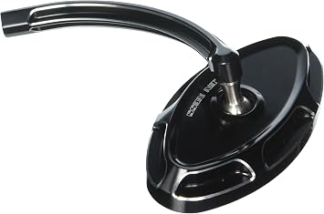 Arlen Ness 13-130 Black Forged Billet Mirror
