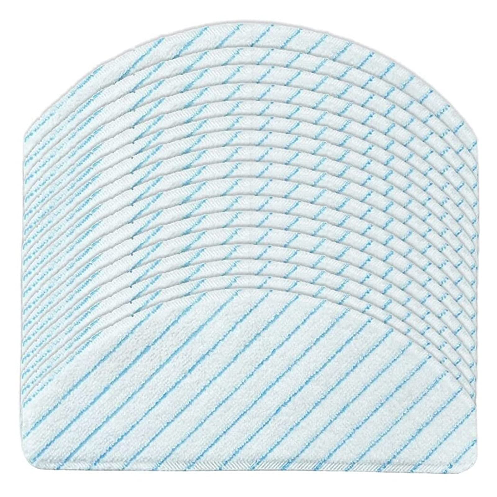 50 Pieces of Disposable Strong Wipes and Mop Pads Fit for Ecovacs Deebot OZMO T8 AIVI T8 Max