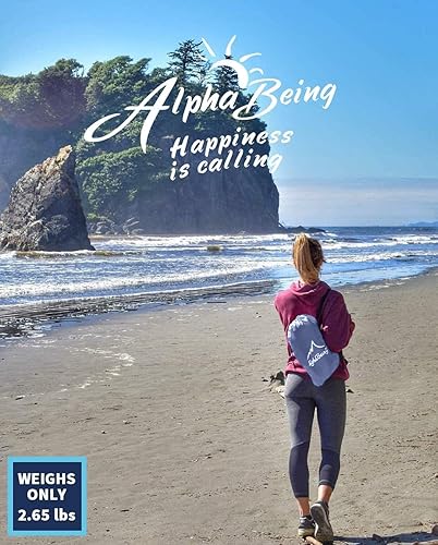 Miniatura 2 de AlphaBeing - Colchón inflable para viajar, acampar, senderismo, ideal para fiestas de piscina y playa, silla larga inflable perfecta para pícnics o