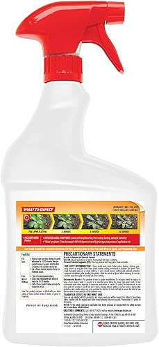 Miniatura 6 de Spectracide Herbicida y hierba de 32 onzas uso en patios pasarelas y entradas