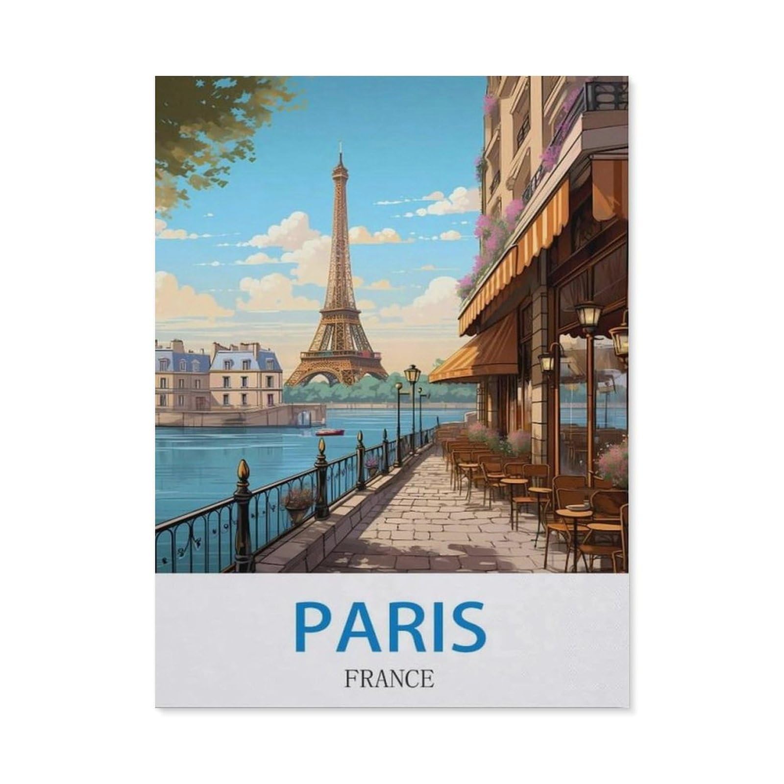 BEAYODKP 5D Diamond Painting Set for Adults and Children，Paris France