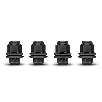 アクセサリー naomi225811 Amazon.com: Mysttoo 4PCS M12x1.5 Chrome Wheel Lug Stud Nut
