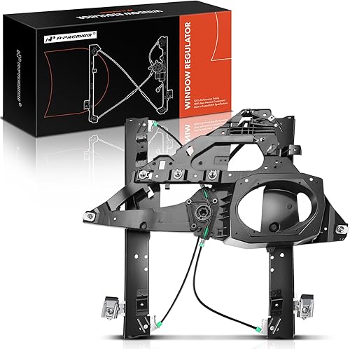 A-Premium Elevalunas eléctrico con panel sin motor de repuesto para Ford Expedition Lincoln Navigator 2007-2017 lado del conductor delantero