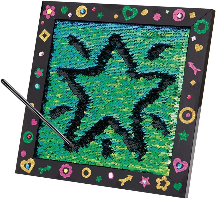 Creativity for Kids Sequin Drawing Board, Pack of 1