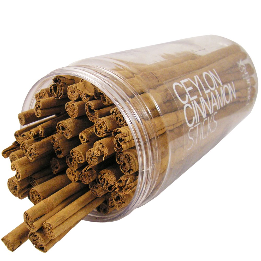Ceylon Cinnamon Sticks 8 oz (227 grams) - Alba, the highest grade of Ceylon Cinnamon is freshly harvested and shipped from Ceylon by DRUERA