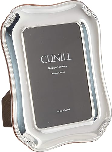 Cunill Nostalgia Alexandria - Marco de fotos vintage (ley 925, 4 x 6), color plateado
