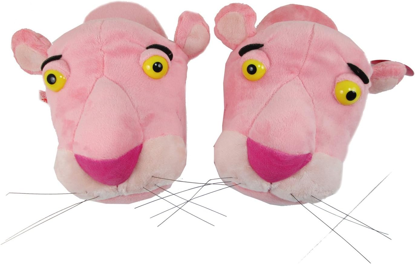 Amazon.com: Pantera Rosa felpa Zapatillas, color rosa Panter Zapatillas :  Ropa, Zapatos y Joyería