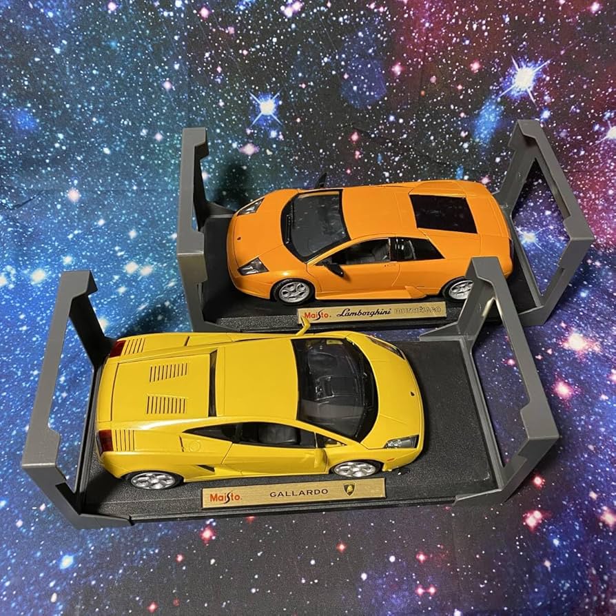 ランボルギーニ・ムルシエラゴ 1/18 ミニカー 1/18 ランボルギーニ ムルシエラゴ メタリック イエロー 黄色