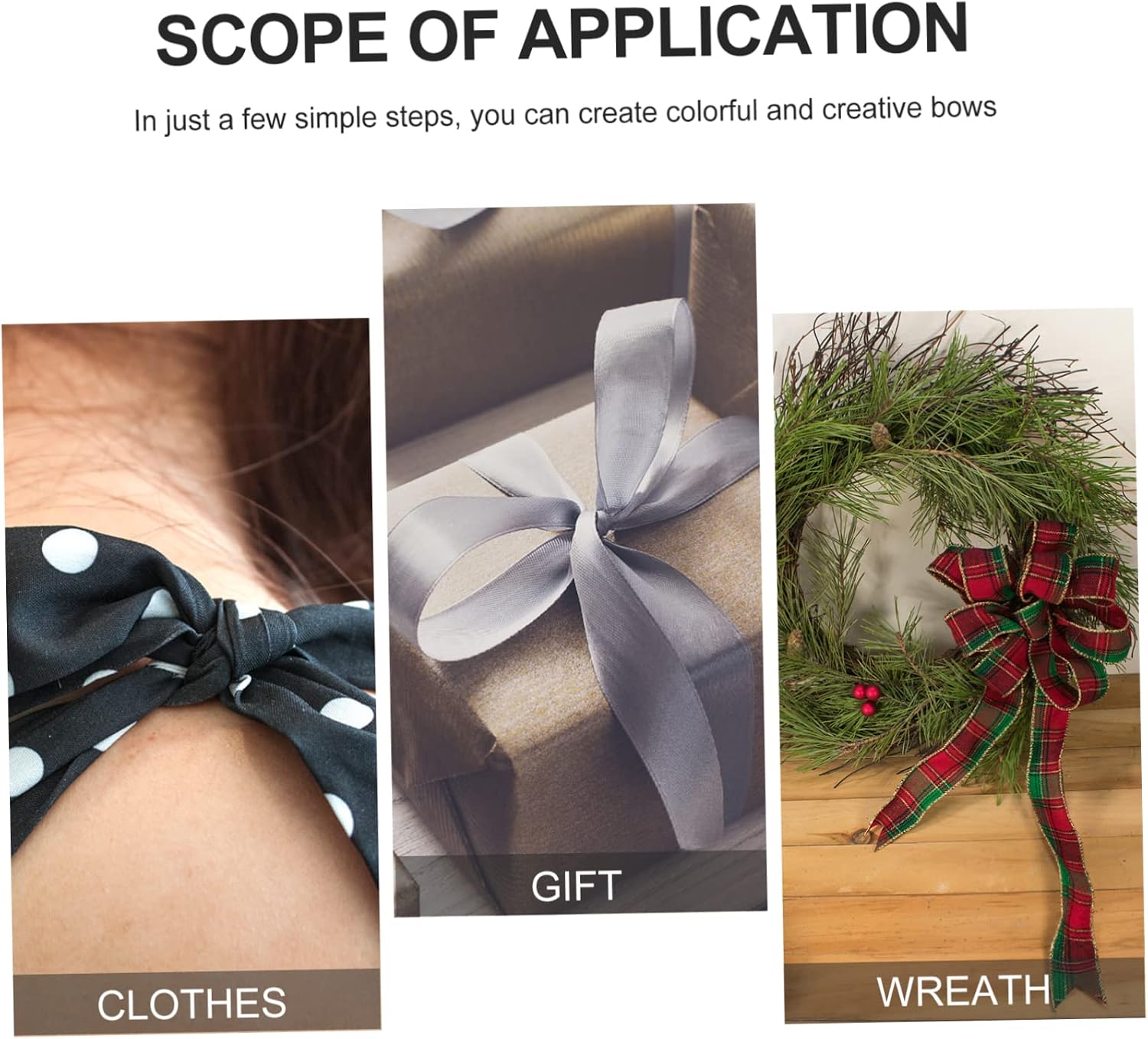 FIXOSHEE Wooden Bow Making Tool for DIY Craft Bows and Holiday Decorations and Portable Bow Maker with Detachable Components for Unique Party Accessories and