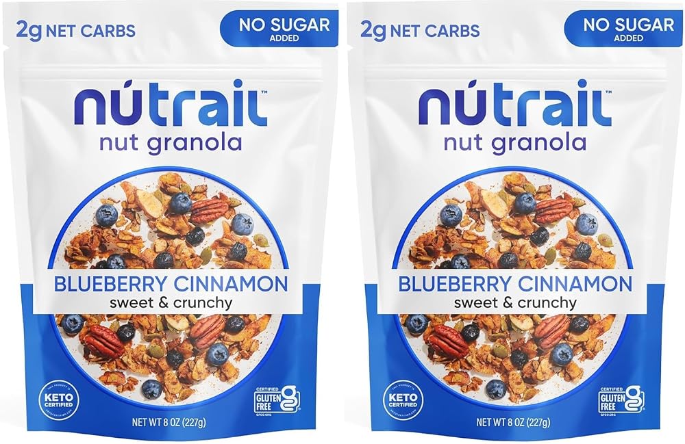 NuTrail Nut Granola, Blueberry Cinnamon