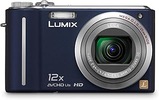 Panasonic Lumix DMC-ZS3 10MP Digital Camera with 12x Wide Angle MEGA Optical Image Stabilized Zoom and 3 inch LCD (Blue) (...
