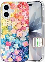 Vista 12 de I-MGAE-IN-AR Compact Case for for iPhone 16 Case Cute Heart Polka Design, Camera Control, Compatible with MagSafe, Shockproof Military-Grade