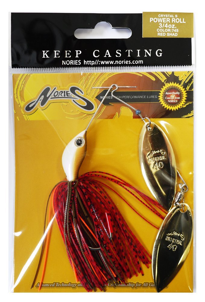 Amazon.co.jp: ノリーズ(NORIES) スピナーベイト クリスタルS パワー