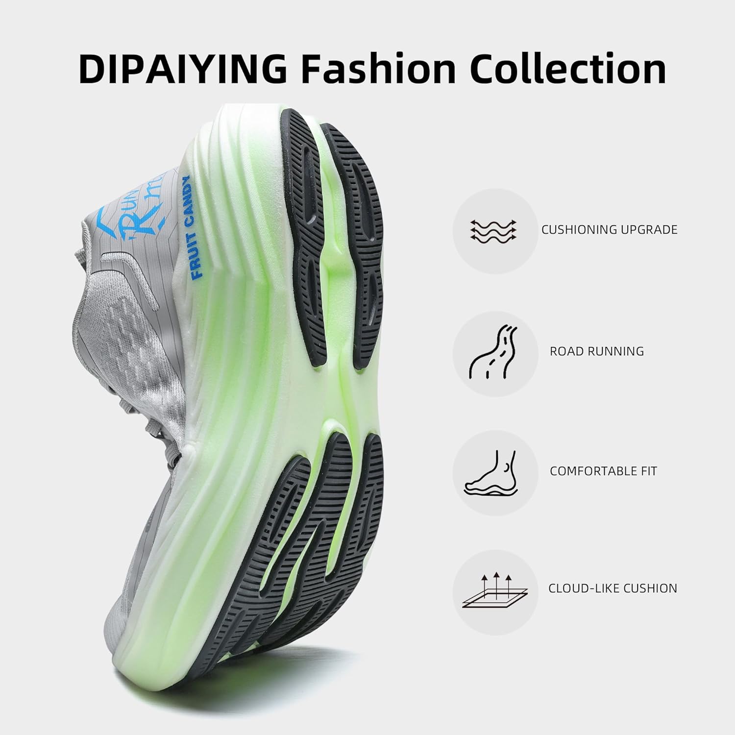 Road Runing Shoes for Women & Men Breathable Walking Sneakers Sport Fashion Sneakers Cushion Athletic Gym Workout Tennis Shoes - Image 6