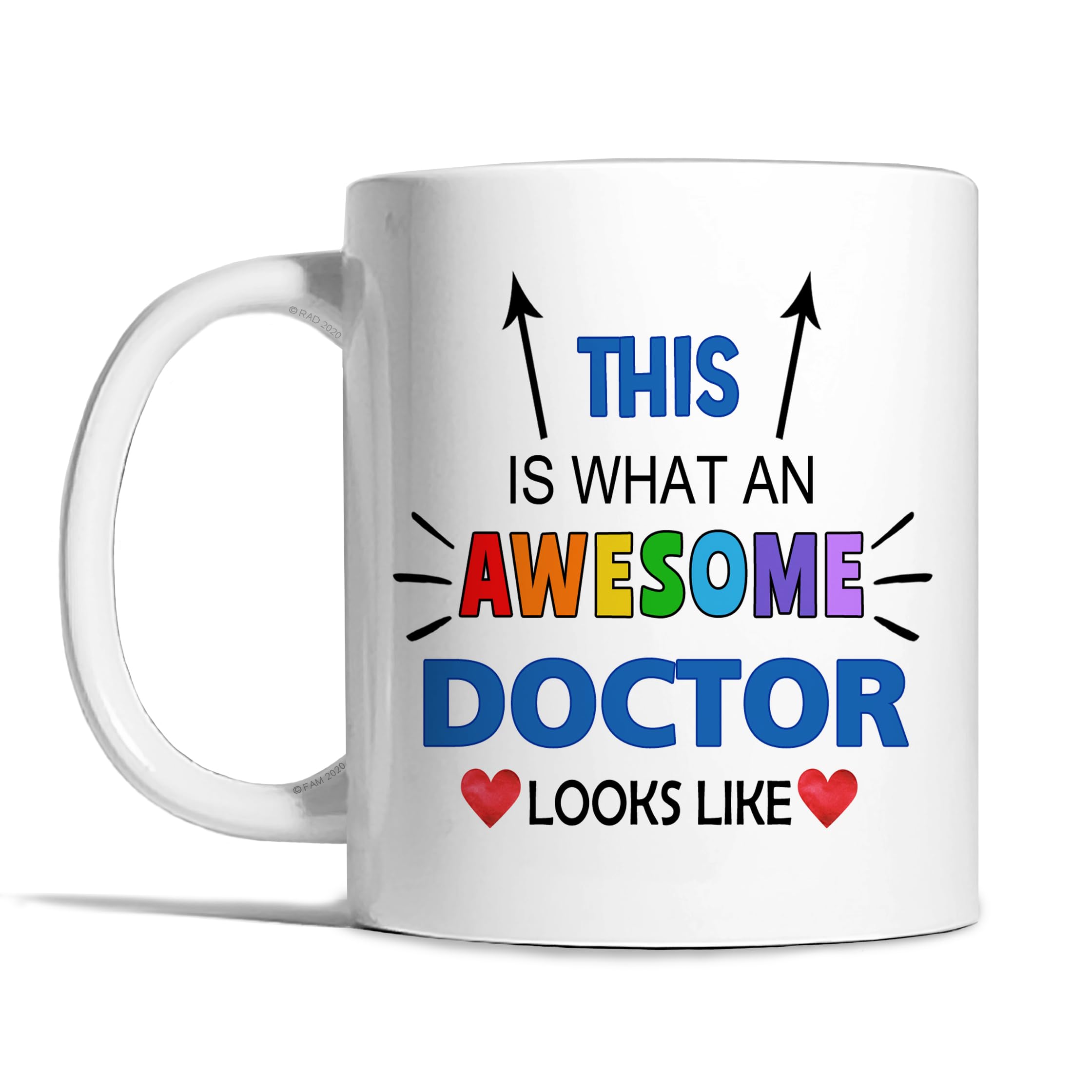 Awesome Doctor Mug - This is What an Awesome Doctor Looks Like, Trainee & Keyworker Gift, GP Appreciation Mug