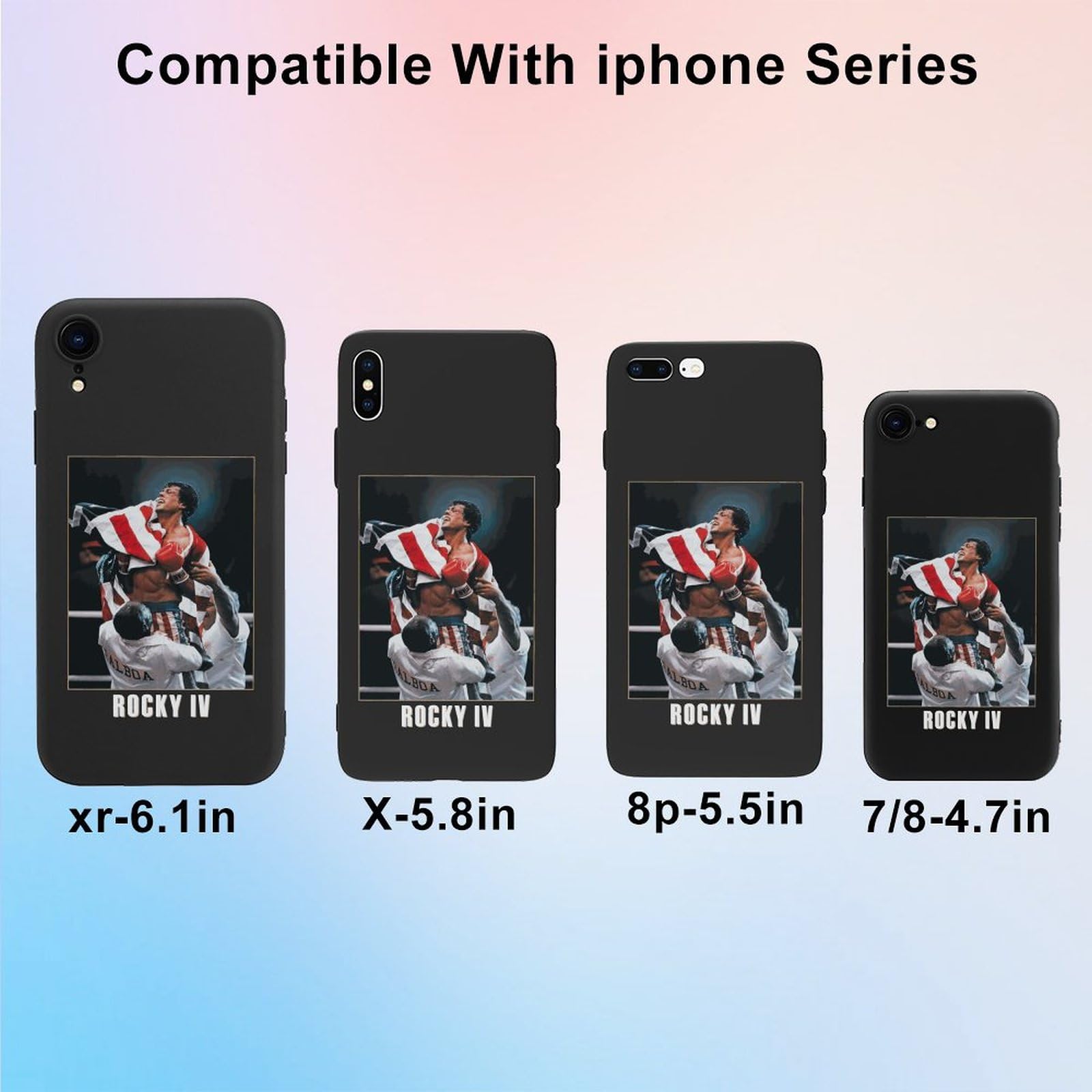 Amazon.co.jp: ロッキー 映画 iPhone 14 Proケース カバー 全機種対応