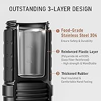 Vista 3 de STARESSO PLUS SP300 Espresso Machine, Manual Portable Coffee Maker Compatible Ground Coffee with Pressurized Filter, Espresso Maker for Home Travel