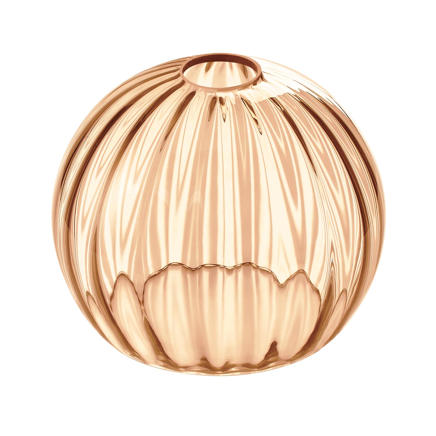 Photo 1 of Clear Glass Shade,Replacement Globe & Cover for Lighting Fixture, 8" Diameter, Replacement with 1.65 Inch Fitter for Wall Lamps Chandeliers or Ceiling Light (1, 8Inch - Amber Glass)