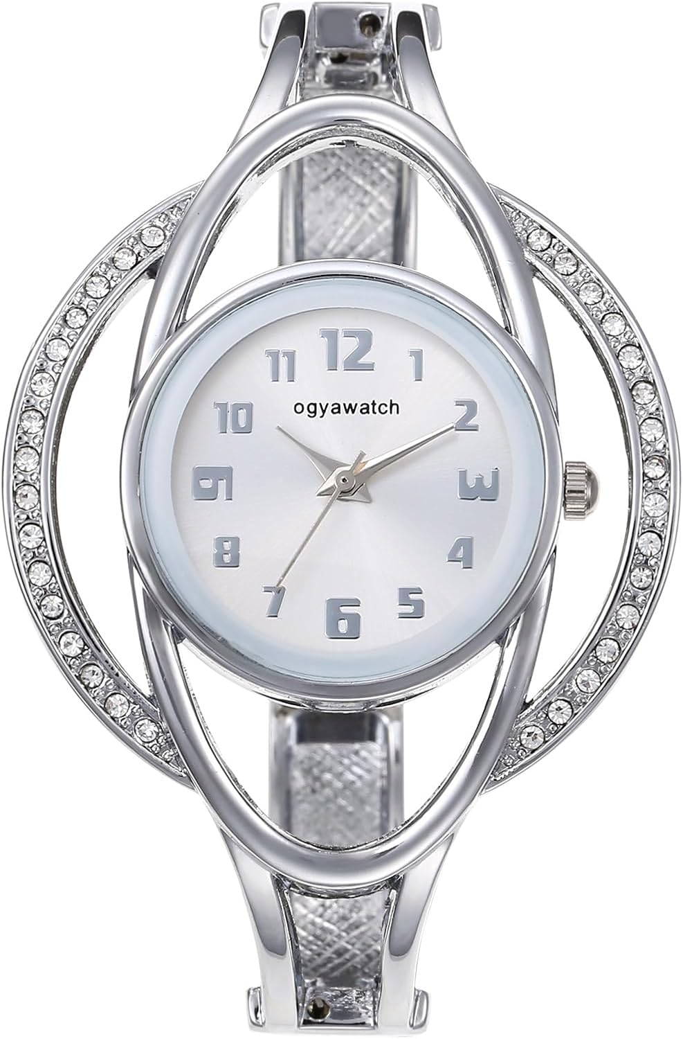 JewelryWe Bracelet Watches for Women: Stainless Steel...